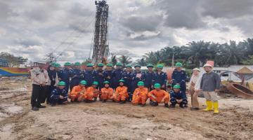 Kunjungan industri ke PT. Arjuna Petrogas Indonesia